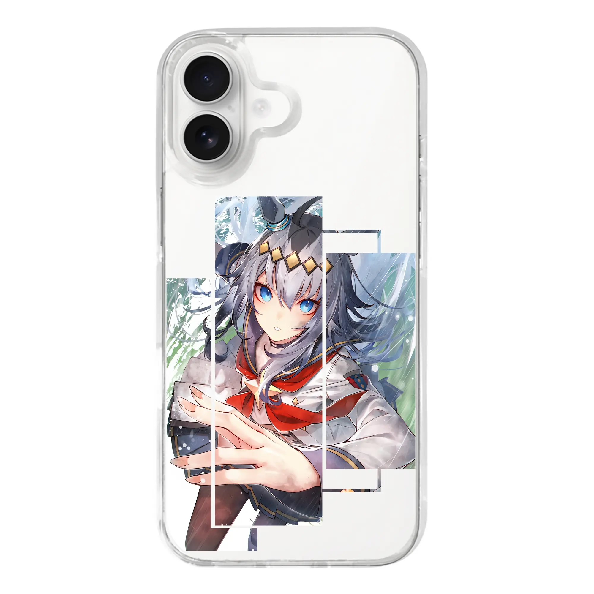 ウマ娘 プリティーダービー グッズ オグリキャップ - iPhone 17シリーズ 透明スマホケース – 薄型・耐衝撃・精密フィット保護カバー